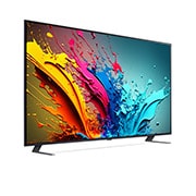 LG Smart TV LG QNED AI QNED85 4K 75 pouces 2024, Vue latérale vers la droite, 75QNED85T6C, thumbnail 6