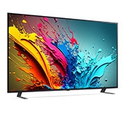 LG Smart TV LG QNED AI QNED85 4K 75 pouces 2024, Vue latérale vers la droite, 75QNED85T6C, thumbnail 7