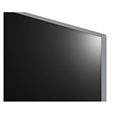 LG 97 pouces LG OLED evo AI G4 4K Smart TV OLED97G4, Vue rapprochée du LG OLED evo TV, OLED G4 montrant le bord supérieur ultra fin, OLED97G45LW, thumbnail 9