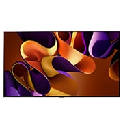 LG 97 pouces LG OLED evo AI G4 4K Smart TV OLED97G4, Vue latérale vers la gauche du LG OLED evo TV, OLED G4 sur le mur, OLED97G45LW, thumbnail 2