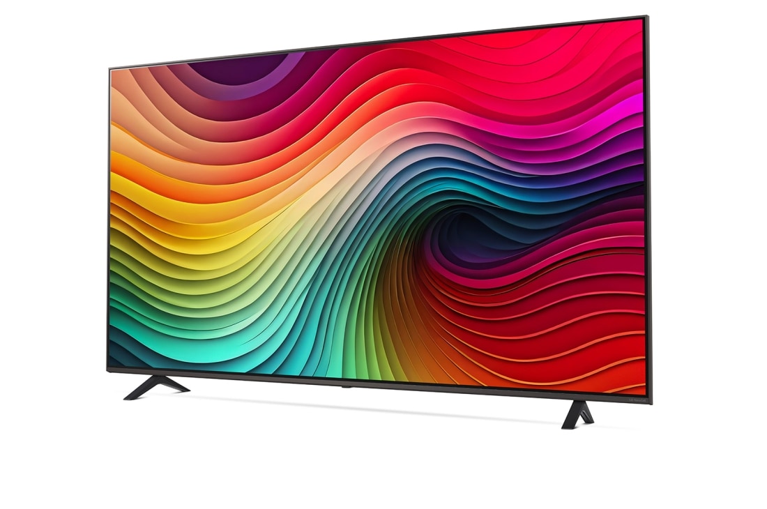 LG Smart TV LG NanoCell AI NANO82 4K de 75 pouces 2024, Vue de face du téléviseur LG NanoCell, NANO82, 75NANO82T6B, thumbnail 2