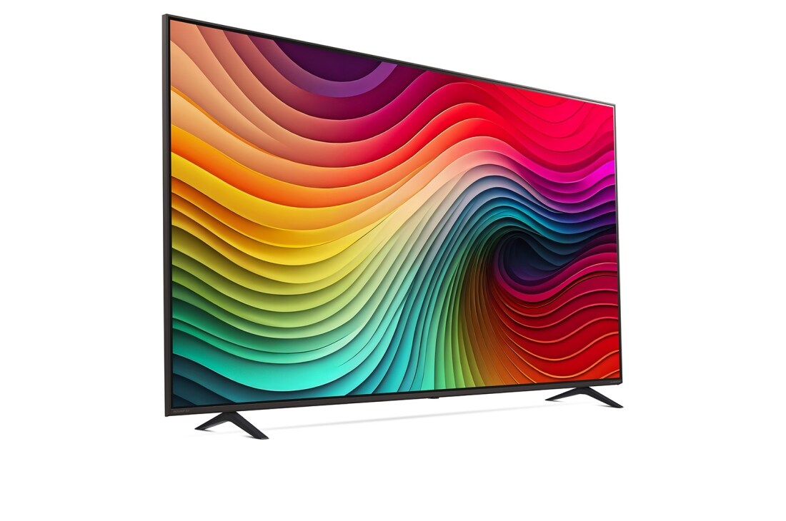 LG Smart TV LG NanoCell AI NANO82 4K de 75 pouces 2024, Vue arrière du téléviseur LG NanoCell, NANO82, 75NANO82T6B, thumbnail 5