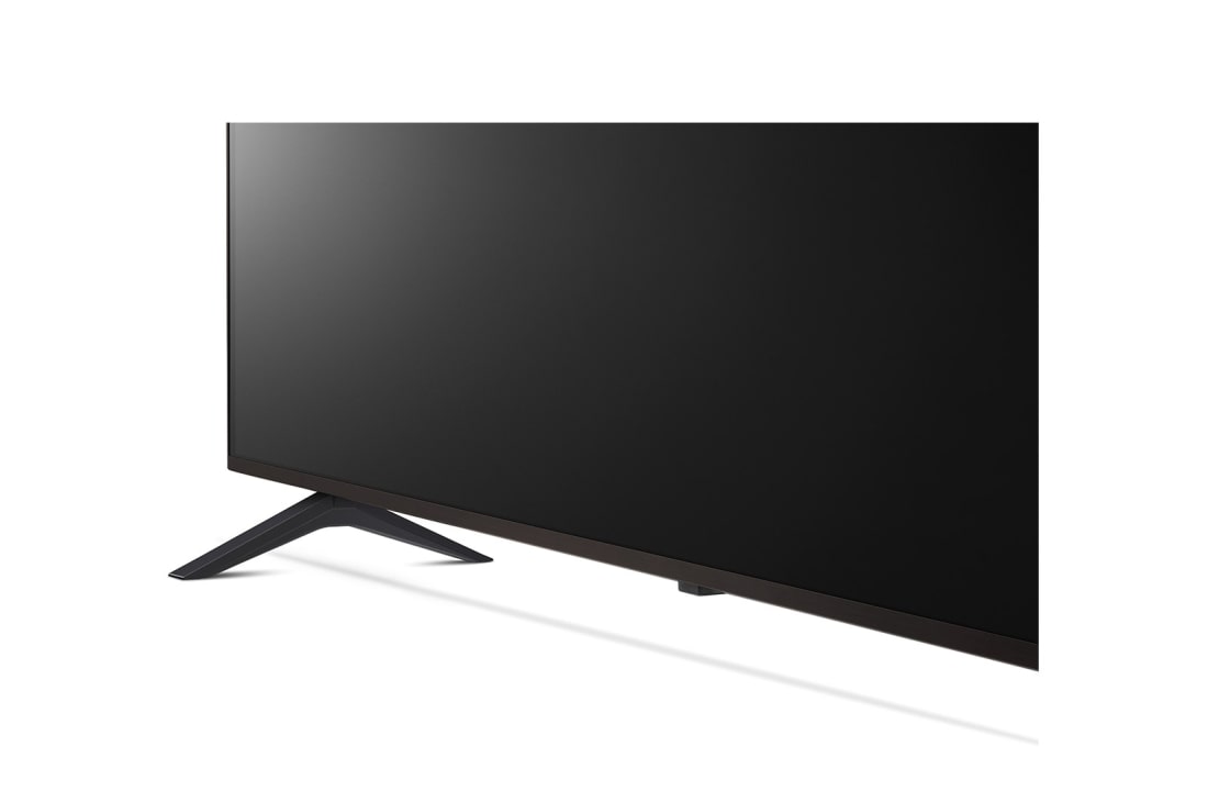 LG Smart TV LG NanoCell AI NANO82 4K de 75 pouces 2024, Vue rapprochée  à partir de la base, 75NANO82T6B, thumbnail 8
