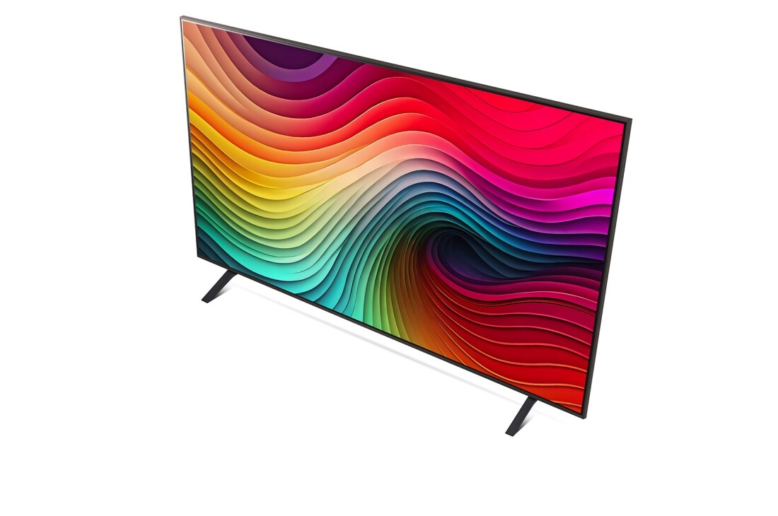 LG Smart TV LG NanoCell AI NANO82 4K de 75 pouces 2024, Vue rapprochée à partir du bord supérieur, 75NANO82T6B, thumbnail 9