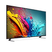 LG Smart TV LG QNED AI QNED85 4K 55 pouces 2024, Vue latérale vers la droite, 55QNED85T6C, thumbnail 7