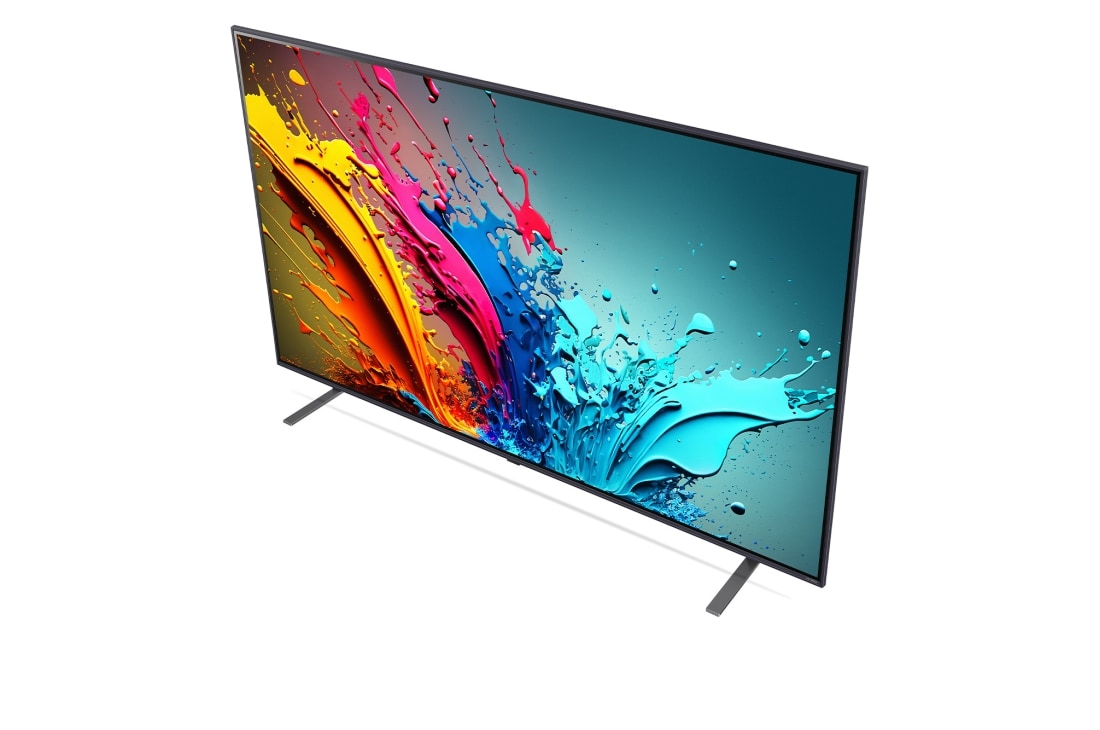 LG Smart TV LG QNED AI QNED85 4K 55 pouces 2024, Vue rapprochée à partir du bord supérieur ﻿, 55QNED85T6C, thumbnail 12