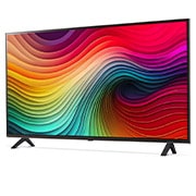 LG Smart TV LG NanoCell AI NANO82 4K de 43 pouces 2024, Vue latérale légèrement inclinée vers la gauche, 43NANO82T6B, thumbnail 2