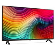 LG Smart TV LG NanoCell AI NANO82 4K de 43 pouces 2024, Vue latérale légèrement inclinée vers la droite, 43NANO82T6B, thumbnail 6