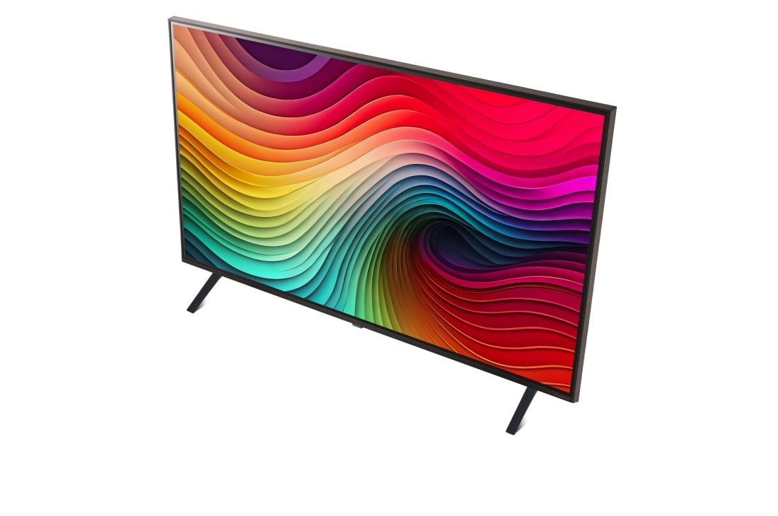 LG Smart TV LG NanoCell AI NANO82 4K de 43 pouces 2024, Vue inclinée du dessus, 43NANO82T6B, thumbnail 9