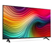 LG Smart TV LG NanoCell AI NANO82 4K de 50 pouces 2024, Vue latérale légèrement inclinée vers la droite, 50NANO82T6B, thumbnail 6