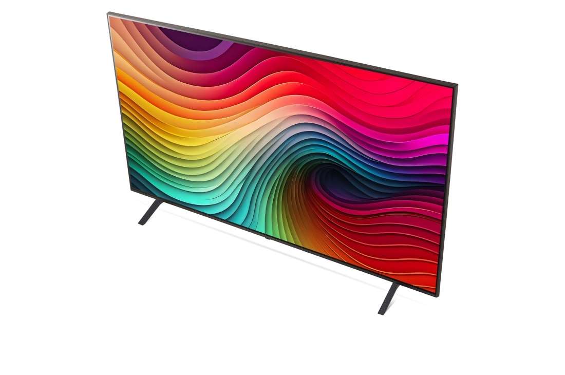 LG Smart TV LG NanoCell AI NANO82 4K de 50 pouces 2024, Vue inclinée du dessus, 50NANO82T6B, thumbnail 9