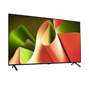 LG 77 pouces LG OLED AI B4 4K Smart TV OLED77B4, Vue latérale légèrement inclinée vers la droite du LG TV OLED, OLED B4, OLED77B42LA, thumbnail 7