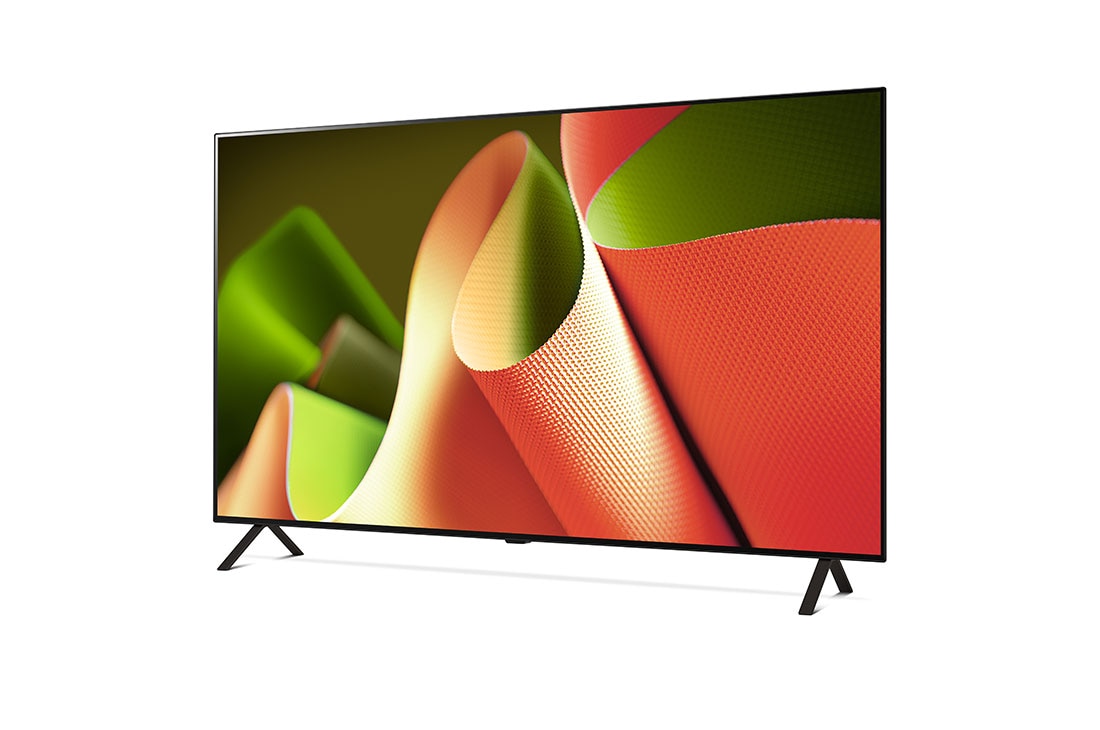 LG 65 pouces LG OLED AI B4 4K Smart TV OLED65B4, Vue latérale légèrement inclinée vers la gauche du LG TV OLED, OLED B4, OLED65B42LA, thumbnail 3