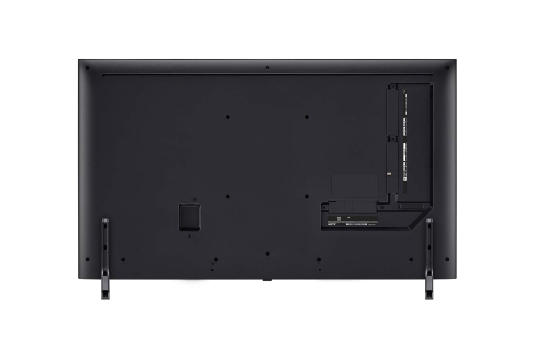 LG Smart TV LG QNED AI QNED80 4K 43 pouces 2024, Vue arrière du téléviseur LG QNED, QNED80, 43QNED80T6A, thumbnail 5