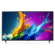LG Smart TV LG QNED AI QNED80 4K 55 pouces 2024, Vue de face du téléviseur LG QNED, QNED80, 55QNED80T6A, thumbnail 2