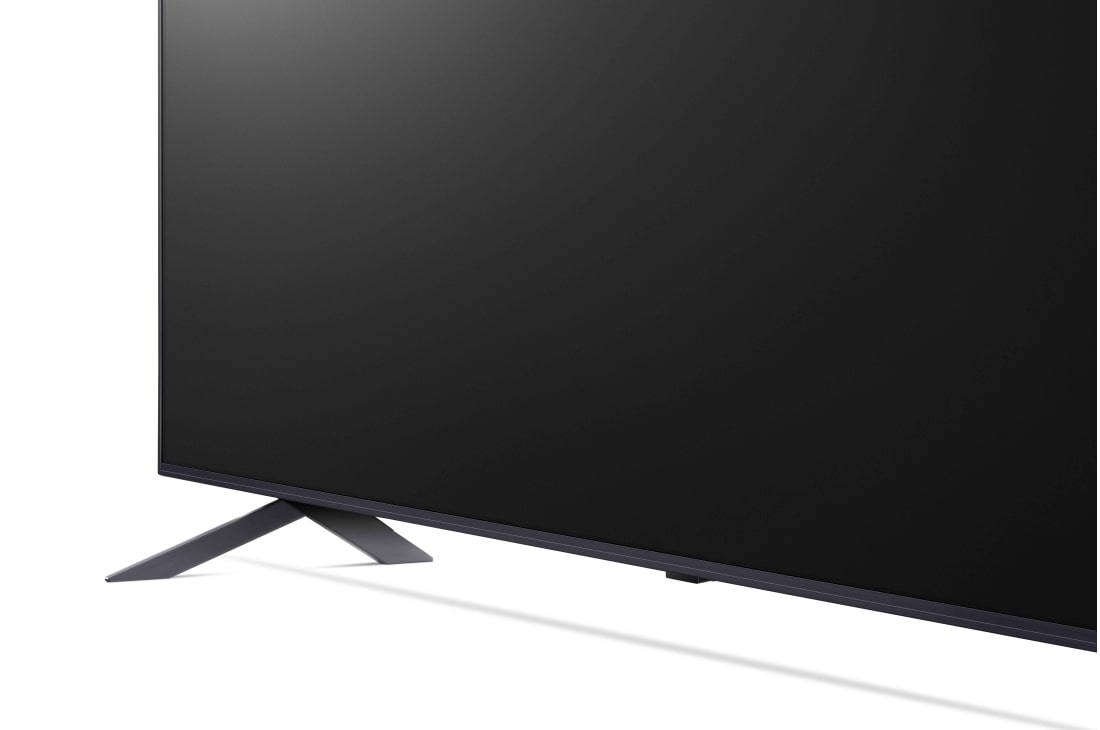 LG Smart TV LG QNED AI QNED80 4K 75 pouces 2024, Gros plan sur le bord supérieur du téléviseur LG QNED, QNED80, 75QNED80T6A, thumbnail 9