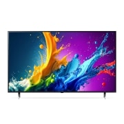 LG Smart TV LG QNED AI QNED80 4K 75 pouces 2024, Vue de face du téléviseur LG QNED, QNED80, 75QNED80T6A, thumbnail 2