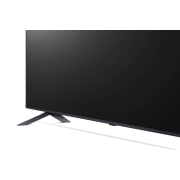 LG Smart TV LG QNED AI QNED80 4K 75 pouces 2024, Gros plan sur le bord supérieur du téléviseur LG QNED, QNED80, 75QNED80T6A, thumbnail 9