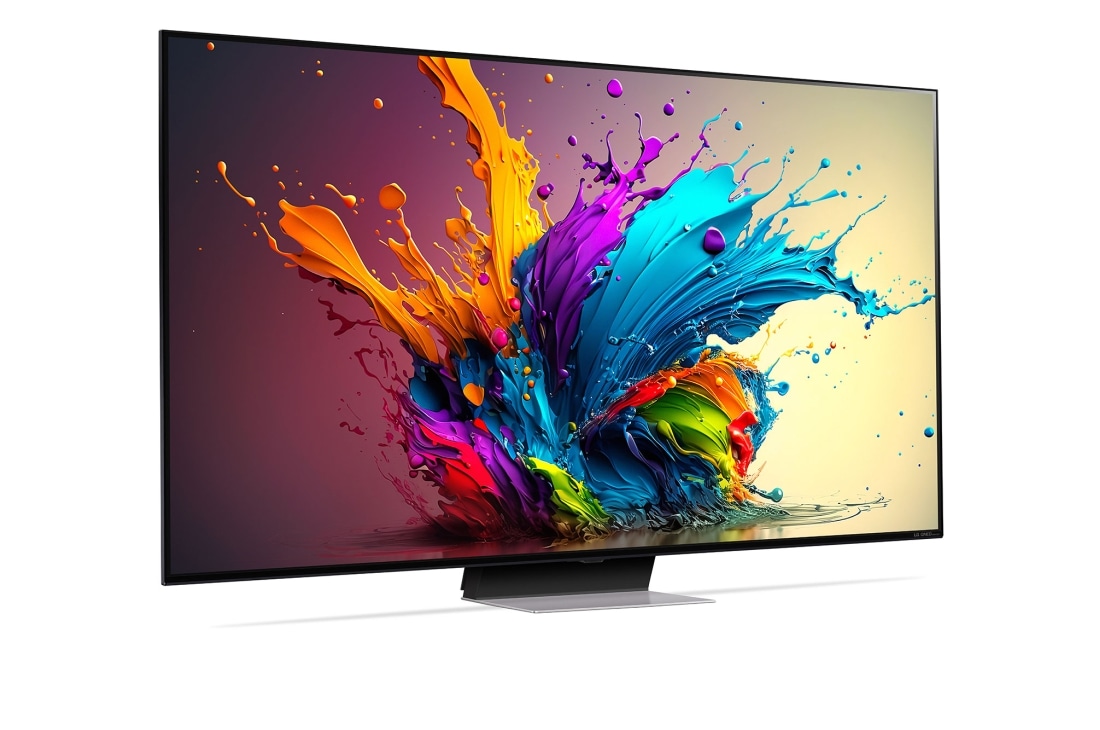LG Smart TV LG QNED MiniLED QNED91 4K 75 pouces 2024, Gros plan sur le bord supérieur du téléviseur LG QNED, QNED90, 75QNED91T6A, thumbnail 7