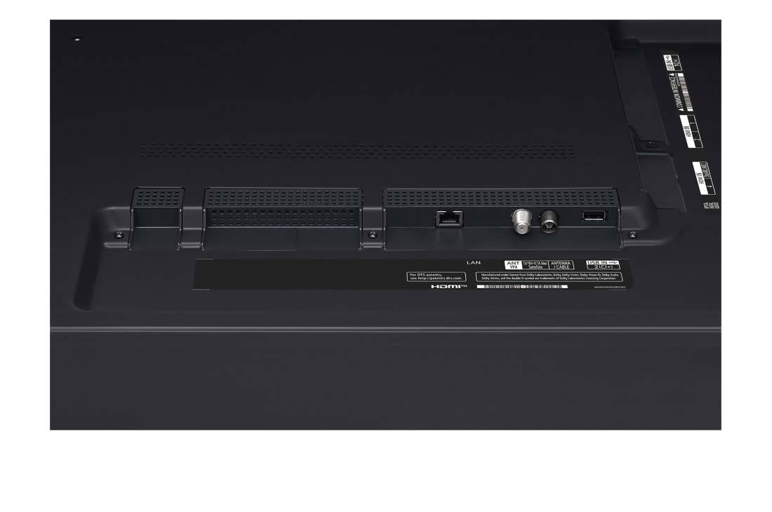 LG Smart TV LG QNED MiniLED QNED91 4K 75 pouces 2024, Gros plan sur le bord supérieur du téléviseur LG QNED, QNED90, 75QNED91T6A, thumbnail 14