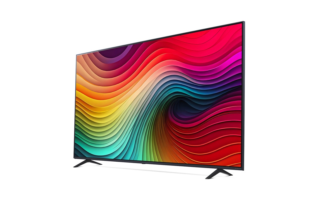 LG Smart TV LG NanoCell NANO81 4K de 75 pouces 2024, Vue latérale à partir de la gauche, 75NANO81T6A, thumbnail 3