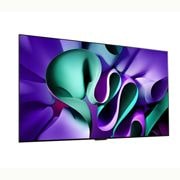 LG 65 pouces LG OLED evo AI M4, la première TV True Wireless au monde avec transfert vidéo et audio 4K 144Hz , Vue latérale légèrement inclinée, OLED65M49LA, thumbnail 6