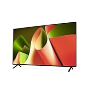 LG 77 pouces LG OLED AI B4 4K Smart TV OLED77B4, Vue latérale légèrement inclinée vers la gauche du LG TV OLED, OLED B4, OLED77B46LA, thumbnail 3