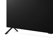 LG 65 pouces LG OLED AI B4 4K Smart TV OLED65B4, Vue rapprochée du LG TV OLED, OLED B4 à partir du pied, montrant le support à 2 pôles, OLED65B46LA, thumbnail 9