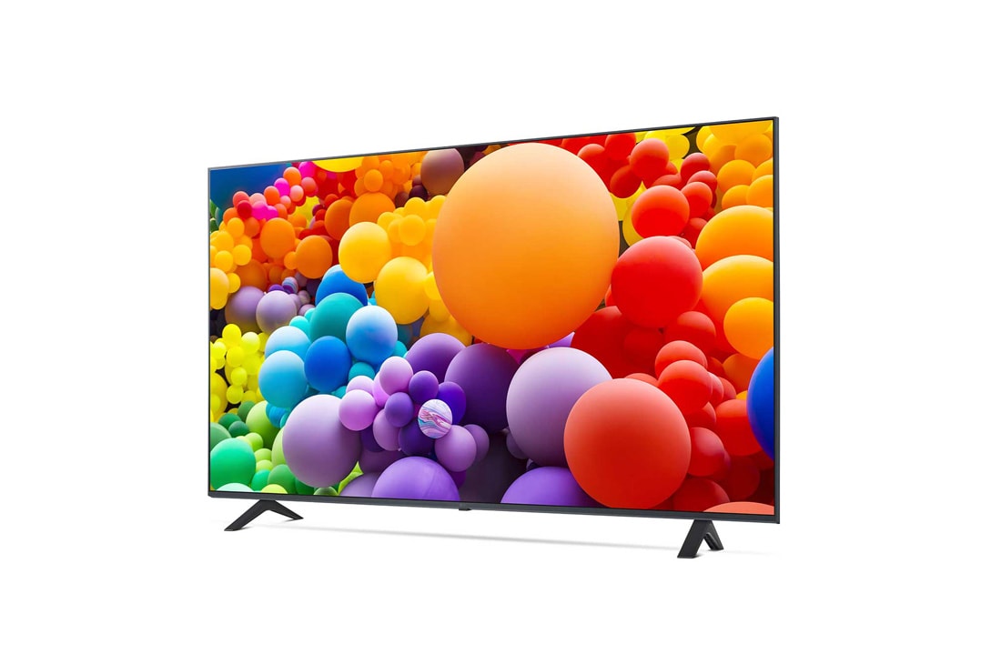 LG 55 pouces LG LED UHD UR75 4K Smart TV - 55UR75006LK, -15 degree side view, 55UR75006LK, thumbnail 2
