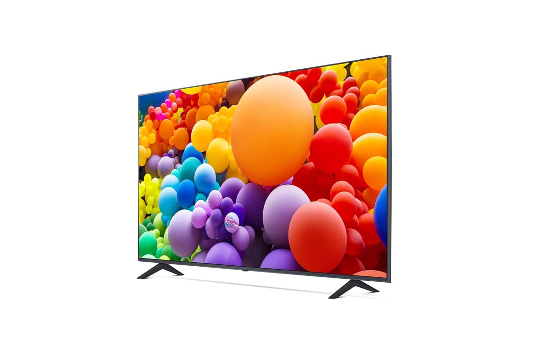 LG 55 pouces LG LED UHD UR75 4K Smart TV - 55UR75006LK, -15 degree side view, 55UR75006LK, thumbnail 3