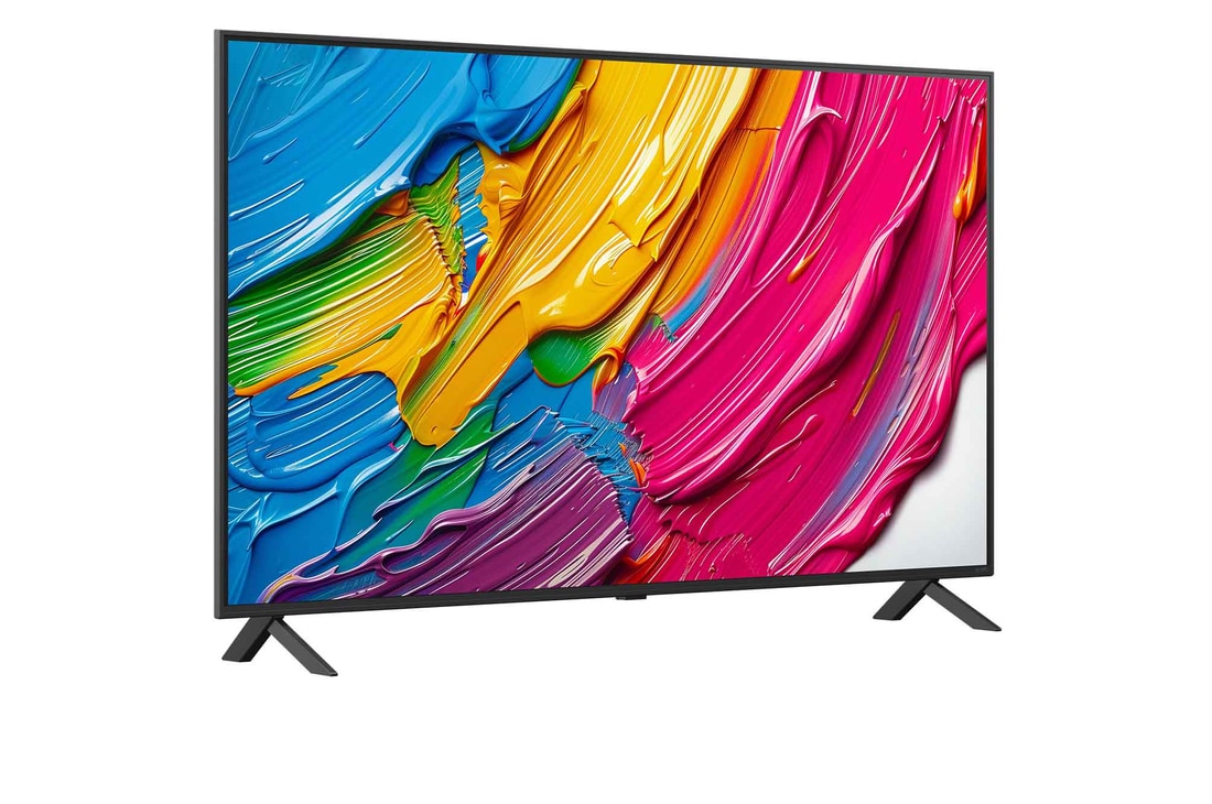 LG Smart TV LG QNED AI QNED8E 4K 2025 55 pouces, side view, 55QNED8EA6B, thumbnail 2