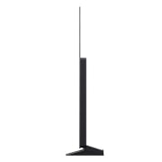 LG Smart TV LG OLED evo AI 4K C5 2025 83 pouces, Vue avant et latérale de la Smart TV LG OLED evo AI C5 4K montrant ses dimensions de longueur, largeur, hauteur et profondeur., OLED83C54LA, thumbnail 9