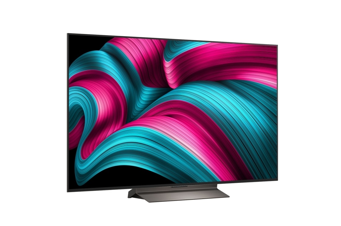 LG Smart TV LG OLED evo AI 4K C5E 2025 55 pouces, Vue arrière de la Smart TV LG OLED evo AI C5 4K., OLED55C5ELB, thumbnail 2