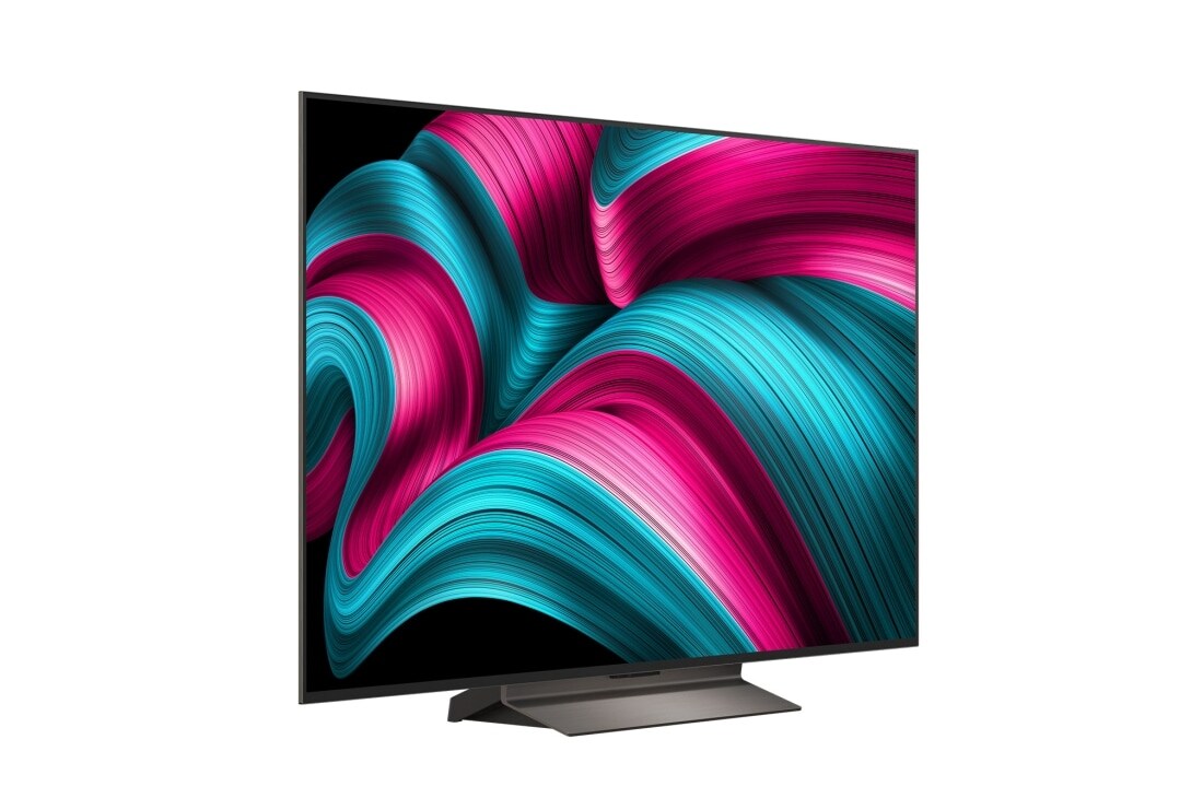 LG Smart TV LG OLED evo AI 4K C5E 2025 55 pouces, Vue latérale de la Smart TV LG OLED evo AI C5 4K., OLED55C5ELB, thumbnail 3