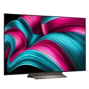 LG Smart TV LG OLED evo AI 4K C5E 2025 55 pouces, Vue arrière de la Smart TV LG OLED evo AI C5 4K., OLED55C5ELB, thumbnail 2