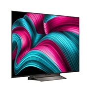 LG Smart TV LG OLED evo AI 4K C5E 2025 55 pouces, Vue latérale de la Smart TV LG OLED evo AI C5 4K., OLED55C5ELB, thumbnail 3