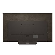 LG Smart TV LG OLED evo AI 4K C5E 2025 55 pouces, Un léopard dans la forêt avec des couleurs et des détails éclatants. On voit une grille et une lumière briller derrière le léopard, indiquant comment LG AI Picture Pro a apporté des améliorations visu, OLED55C5ELB, thumbnail 10