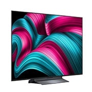 LG Smart TV LG OLED evo AI 4K C5 2025 55 pouces, Vue latérale de la Smart TV LG OLED evo AI C5 4K., OLED55C54LA, thumbnail 3