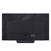 LG Smart TV LG OLED evo AI 4K C5 2025 55 pouces, Télécommande LG AI Magic Remote avec le bouton IA en surbrillance. Autour d’elle se trouvent les différentes fonctionnalités auxquelles un utilisateur peut accéder à partir du bouton. AI Voice ID, AI , OLED55C54LA, thumbnail 12