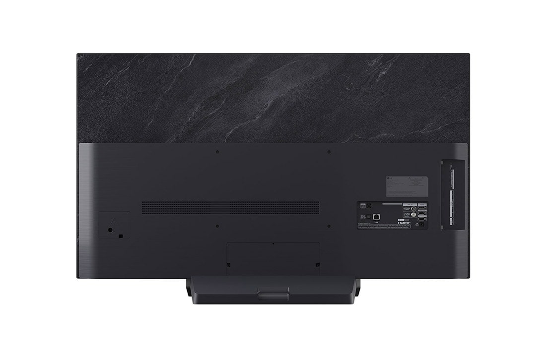 LG Smart TV LG OLED evo AI 4K C5 2025 48 pouces, Un léopard dans la forêt avec des couleurs et des détails éclatants. On voit une grille et une lumière briller derrière le léopard, indiquant comment LG AI Picture Pro a apporté des améliorations visu, OLED48C54LA, thumbnail 10