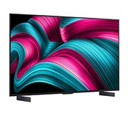 LG Smart TV LG OLED evo AI 4K C5E 2025 42 pouces, Vue arrière de la Smart TV LG OLED evo AI C5 4K., OLED42C5ELB, thumbnail 2