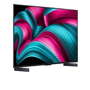 LG Smart TV LG OLED evo AI 4K C5E 2025 42 pouces, Vue latérale de la Smart TV LG OLED evo AI C5 4K., OLED42C5ELB, thumbnail 3