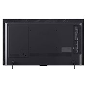 LG Smart TV LG OLED evo AI 4K C5E 2025 42 pouces, Un léopard dans la forêt avec des couleurs et des détails éclatants. On voit une grille et une lumière briller derrière le léopard, indiquant comment LG AI Picture Pro a apporté des améliorations visu, OLED42C5ELB, thumbnail 10