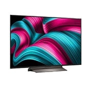 LG Smart TV LG OLED evo AI 4K C5E 2025 48 pouces, Vue arrière de la Smart TV LG OLED evo AI C5 4K., OLED48C5ELB, thumbnail 2