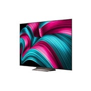 LG Smart TV LG OLED evo AI 4K C5E 2025 77 pouces, Vue latérale de la Smart TV LG OLED evo AI C5 4K., OLED77C5ELB, thumbnail 3