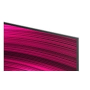 LG Smart TV LG OLED evo AI 4K C5E 2025 77 pouces, Écran LG TV avec une télécommande AI Magic Remote au premier plan. Le bouton IA est mis en surbrillance et une bulle de dialogue montre du texte : suggérez un film que j’aime. À l’écran, nous voyons l, OLED77C5ELB, thumbnail 11