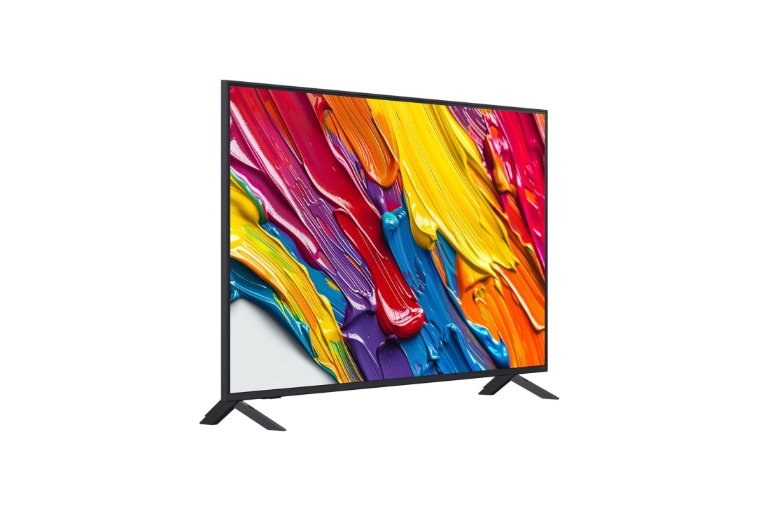 LG Smart TV LG QNED AI QNED82 4K 2025 55 pouces, Vue arrière de la LG QNED82 TV, 55QNED82A6B, thumbnail 3