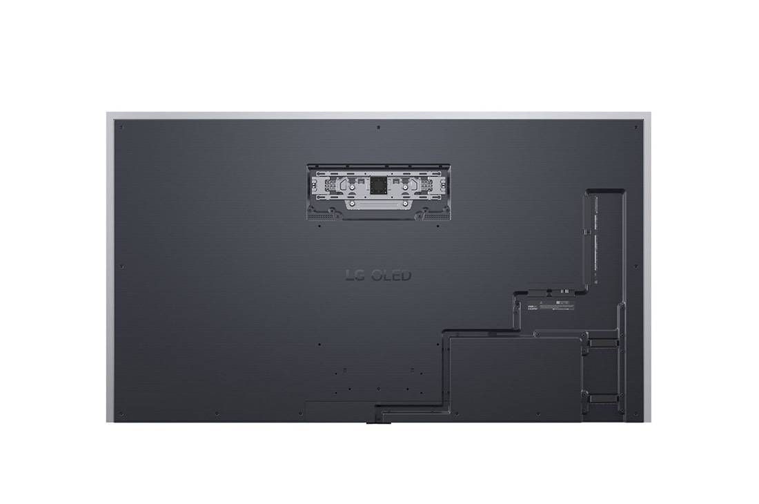 LG Smart TV LG OLED evo AI 4K G5 2025 83 pouces, Un léopard dans la forêt avec des couleurs et des détails éclatants. On voit une grille et une lumière briller derrière le léopard, indiquant comment LG AI Picture Pro a apporté des améliorations visu, OLED83G55LW, thumbnail 10