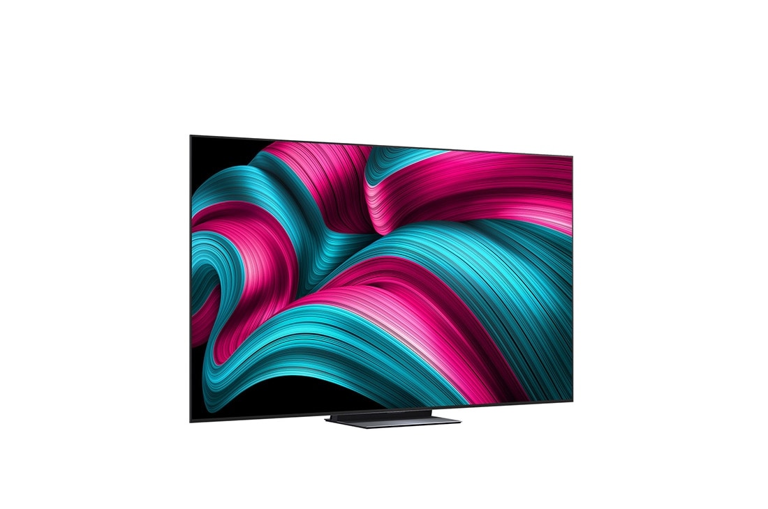 LG Smart TV LG OLED evo AI 4K C5E 2025 83 pouces, Vue latérale de la Smart TV LG OLED evo AI C5 4K., OLED83C5ELA, thumbnail 3