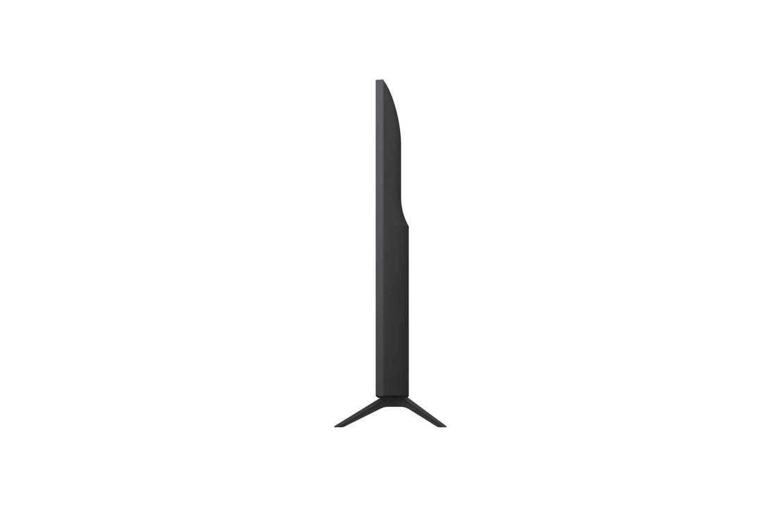 LG Smart TV LG UHD AI UA75 4K 2025 50 pouces, LG TV avec un écran d’une taille impressionnante fixé sur un mur au-dessus d’une LG Soundbar dans un salon au style moderne., 50UA75006LA, thumbnail 9